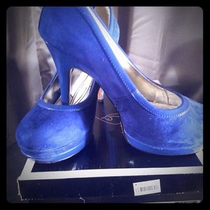 COPY - Suede Platform heel
